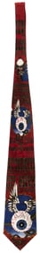 Fillmore poster necktie signed by Wavy Gravy & others