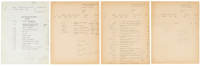 Collection of business letters, invoices, etc. from PBL