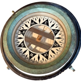 Western Flyer's original main compass