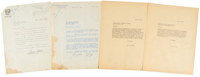 Scientific correspondence related to Sea of Cortez