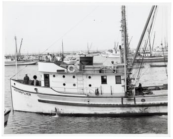 The Western Flyer at harbor