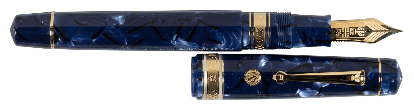 ASC: Blue Celluloid Israel 70th Ann. Ltd Ed FP (1 of 2)