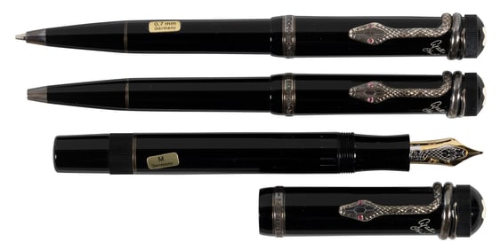 MONTBLANC Writers Series: AGATHA CHRISTIE Ltd Set of 3