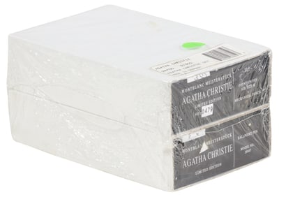 MONTBLANC Writers: AGATHA CHRISTIE Ltd Set of 3 * Sealed