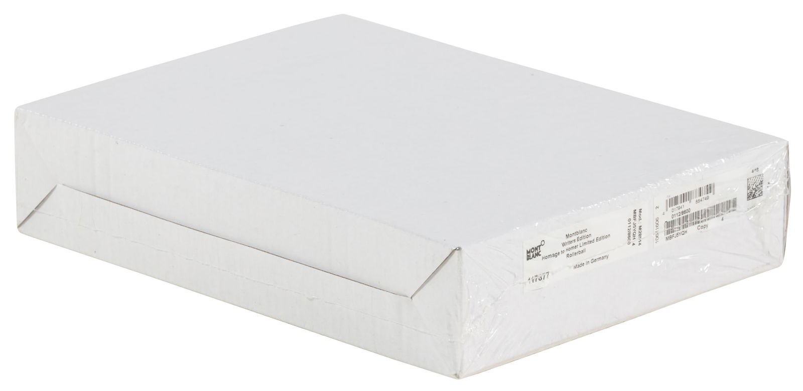 MONTBLANC Writers: Homer Ltd Ed Rollerball * Sealed (1 of 1)