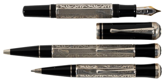 MONTBLANC Writers Series MARCEL PROUST Ltd Set of Three