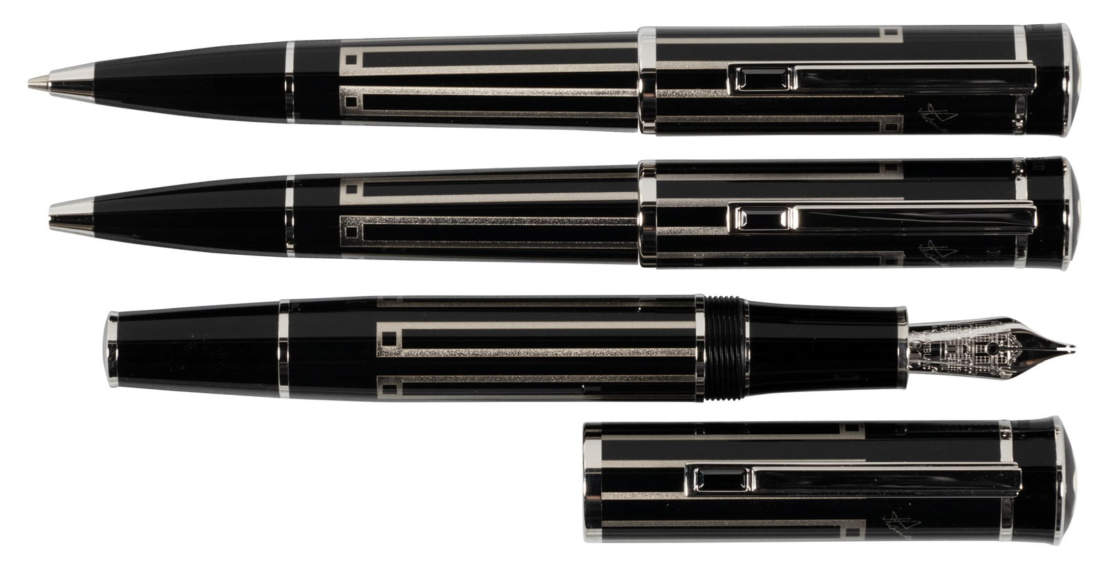 MONTBLANC Thomas Mann Set of 3 Ltd Ed Instruments: Heading: Author: Montblanc Writers Series Title: MONTBLANC Writers Series: Thomas Mann Set of Three Limited Edition Writing Instruments Place Published: Germany Publisher: Date Published: 20