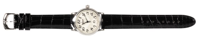 MONTBLANC: Meisterstück Platinum Finish Wristwatch Ltd Ed