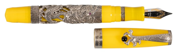 MONTEGRAPPA: Oriental Zodiac Dragon Silver Ltd Ed FP