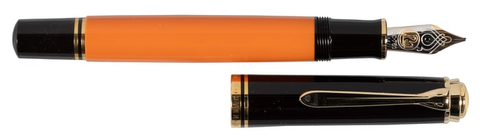 PELIKAN: M800 Burnt Orange Special Edition Fountain Pen