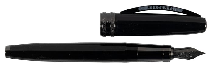 VISCONTI: Michelangelo Back to Black Fountain Pen