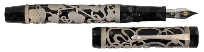CONWAY STEWART Chatsworth Graphite Silver Ltd Ed FP