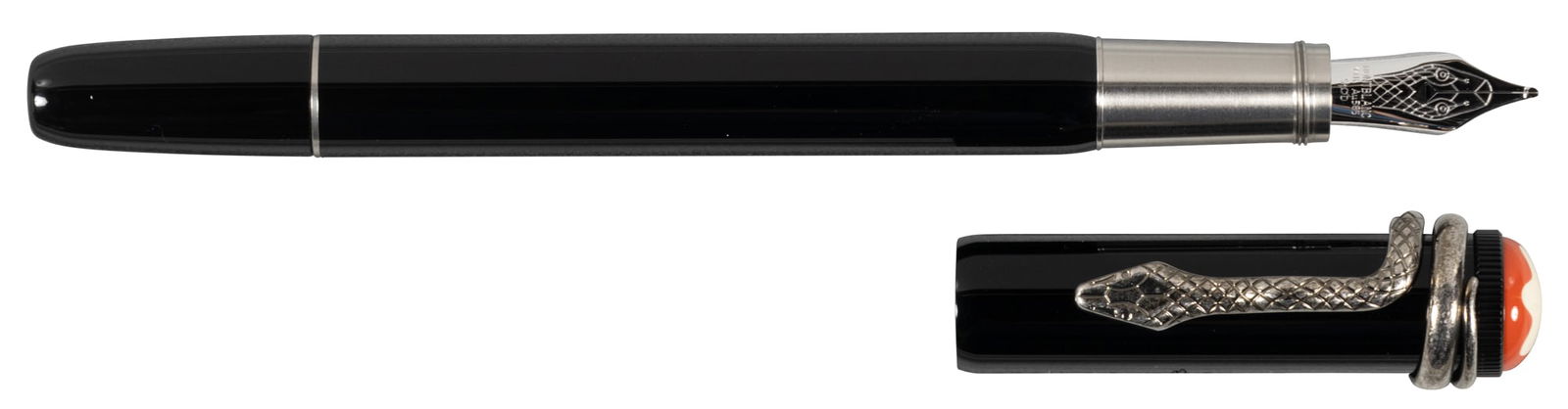 MONTBLANC: Rouge & Noir Heritage Special Ed. Fountain Pen (1 of 2)