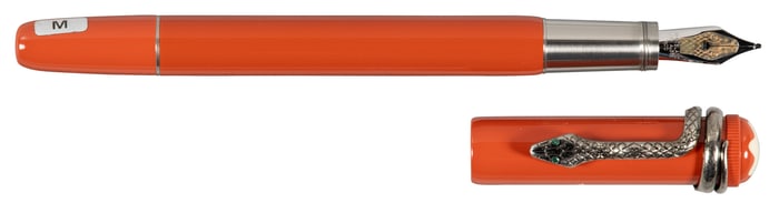 MONTBLANC: Rouge & Noir Coral Special Ed Fountain Pen