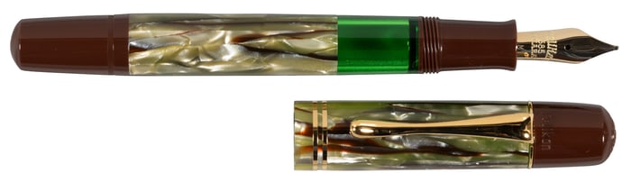 PELIKAN: M101N Brown Tortoiseshell Fountain Pen