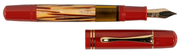 PELIKAN: M101N Red Tortoiseshell Fountain Pen