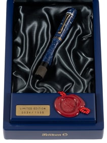 PELIKAN Originals of Their Time: 1935 Lapis Blue Ltd Ed Fountain Pen