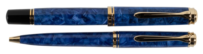 PELIKAN Souveran K800 R800 Blue o'Blue RB & BP