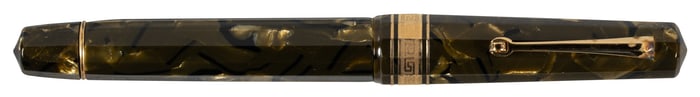 OMAS: Paragon Saft Green Celluloid Rollerball Pen