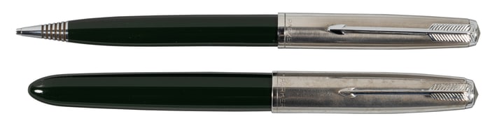 PARKER 51 Forest Green Aerometric Fountain Pen & Pencil Set
