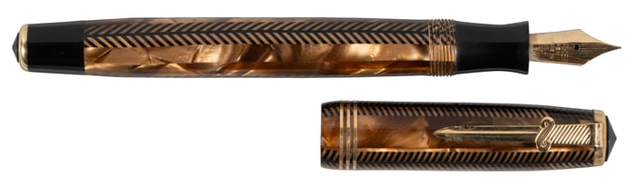 PARKER: Royal Challenger Fountain Pen, Sword Clip, 1937