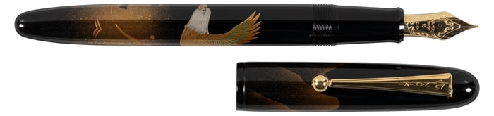 NAMIKI: Yukari Bald Eagle Maki-e Fountain Pen Ltd. 700