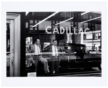 Cadillac, NY signed by William Klein