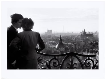 Les Amoreux...signed by Willy Ronis