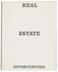 Edward Ruscha Real Estate Opportunities