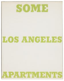 Edward Ruscha Some Los Angeles Apartments
