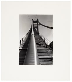 Peter Stackpole at the Golden Gate Bridge