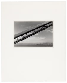 Peter Stackpole at the Golden Gate Bridge