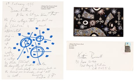 ALS by Gordon Onslow Ford with drawing