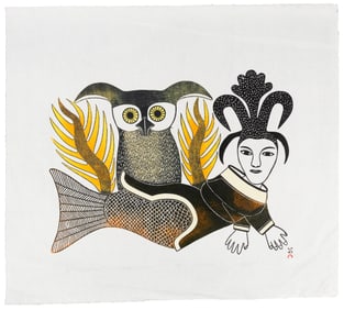 Signed by Kenojuak