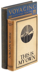 Two signed Rockwell Kent books from Lewis Merrill's collection