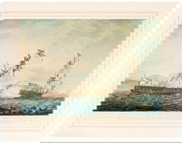 Dodd aquatint, La Blanche captures La Pique
