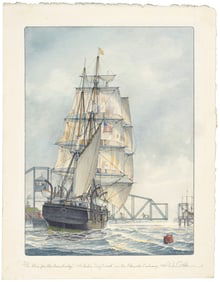 Original aquarelle by William Gilkerson