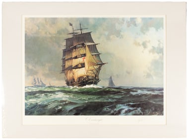Dreadnought and St. Louis, Signed artist copies