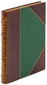 Finely bound with 10 Art Deco plates