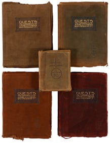 Guestbooks from Roycroft Inn, East Aurora NY