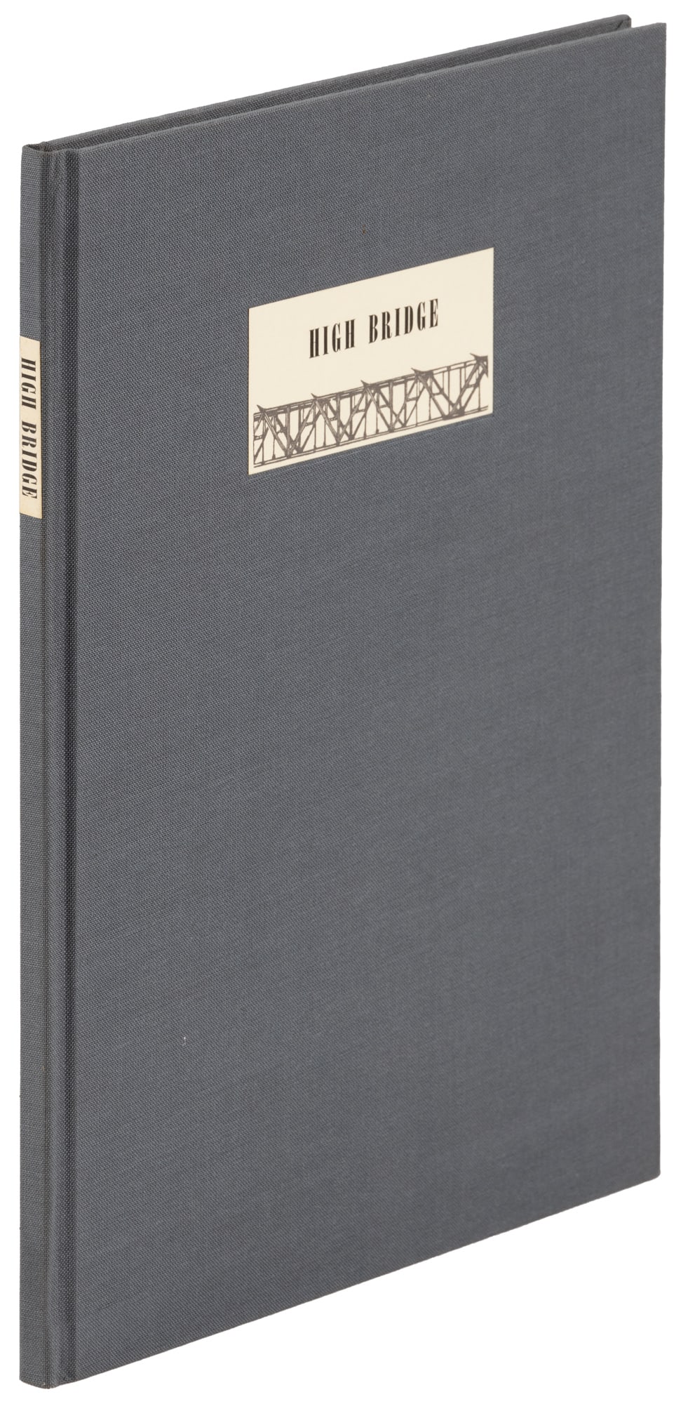 Signed by Gaylord Schanilec in mongram: Heading: (Schanilec, Gaylord - Midnight Paper Sales) Author: Schanilec, Gaylord Title: High Bridge: Ten Wood Engravings of Demolition with Nine Stories of Construction Place Published: Saint Paul Publ
