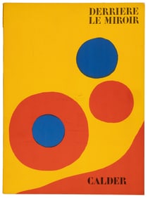 Calder, 5 color lithographs Derrière le Miroir 1973