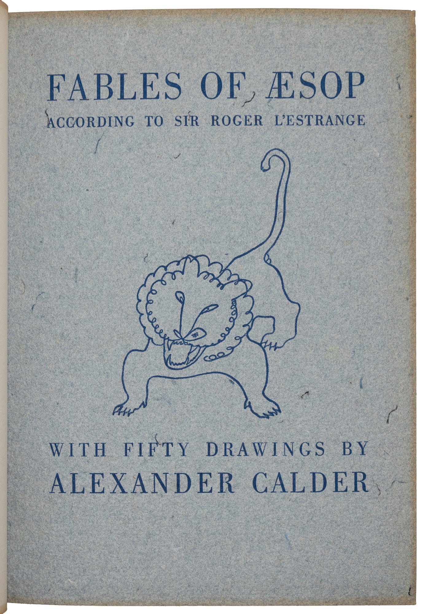 Aesop's Fables Illustrated by Alexander Calder (1 of 10)