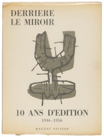 With original lithos by Miró and Chagall, etchings
