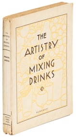 The Artistry of Mixing Drinks, limited edition