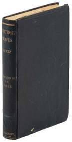 Hertz's Electric Waves 1st edition in English