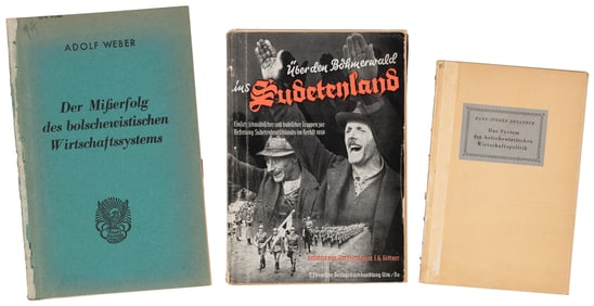 3 volumes from the Nazi party official library