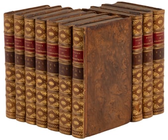 10-volume octavo Shakespeare's Plays 1768