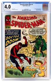 AMAZING SPIDER-MAN #5 * CGC 4.0 * Spidey vs Dr. Doom