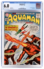 AQUAMAN #1 * CGC 6.0